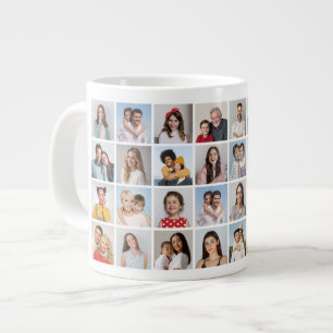 Creëer Uw eigen 32 fotocollage Grote Koffiekop