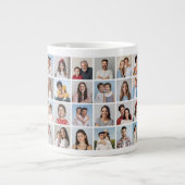 Creëer Uw eigen 32 fotocollage Grote Koffiekop (Voorkant)