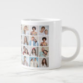 Creëer Uw eigen 32 fotocollage Grote Koffiekop (Rechts)