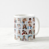 Creëer Uw eigen 32 fotocollage Koffiemok (Voorkant rechts)