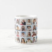 Creëer Uw eigen 32 fotocollage Koffiemok (Center)
