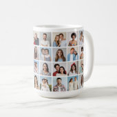 Creëer Uw eigen 32 fotocollage Koffiemok (Voorkant rechts)