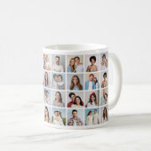 Creëer Uw eigen 32 fotocollage Koffiemok (Voorkant rechts)
