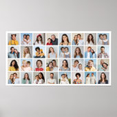 Creëer Uw eigen 32 fotocollage Poster (Voorkant)