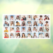 Creëer Uw eigen 32 fotocollage Raamsticker (Vel 3)