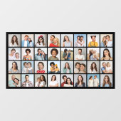 Creëer Uw eigen 32 fotocollage Raamsticker (Vel)