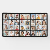 Creëer Uw eigen 32 fotocollage Spandoek (Horizontaal)