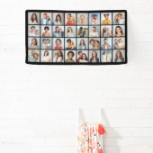 Creëer Uw eigen 32 fotocollage Spandoek (Insitu)