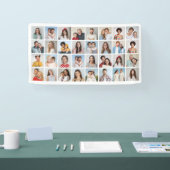 Creëer Uw eigen 32 fotocollage Spandoek (Beurs)