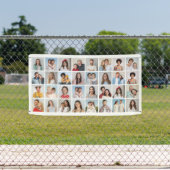 Creëer Uw eigen 32 fotocollage Spandoek (Insitu)