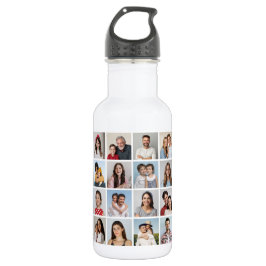 Creëer Uw eigen 32 fotocollage Waterfles