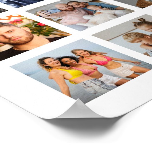 Creëer Uw eigen 36 Fotocollage Poster (Hoek)
