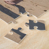 Creëer uw eigen 3 foto collage begroeting legpuzzel (Zijkant)