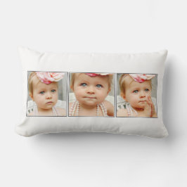 Creëer Uw eigen 3 foto Keepsake Dochters kamer Kussen