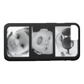 Creëer-Uw-Eigen 3 Foto Upload iPhone 7 Slim Hoesje (Achterkant (Horizontaal))