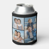 Creëer Uw eigen 3 Fotocollage Blikjeskoeler (Blikje Voorkant)