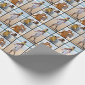 Creëer Uw eigen 3 Fotocollage Cadeaupapier (Hoek)