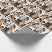 Creëer Uw eigen 3 Fotocollage Cadeaupapier (Hoek)