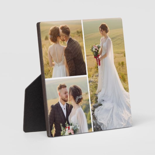 Creëer Uw eigen 3 Fotocollage Fotoplaat (Voorkant)