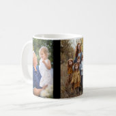 Creëer Uw eigen 3 Fotocollage Koffiemok (Voorkant links)