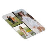 Creëer Uw eigen 3 Fotocollage Magneet (Rechterzijde)