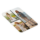 Creëer Uw eigen 3 Fotocollage Magneet (Rechterzijde)