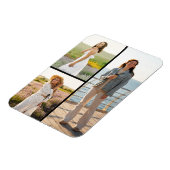 Creëer Uw eigen 3 Fotocollage Magneet (Linkerzijde)