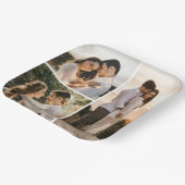 Creëer Uw eigen 3 Fotocollage Papieren Bordje (Gebogen)