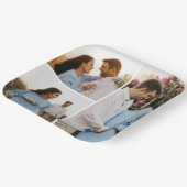 Creëer Uw eigen 3 Fotocollage Papieren Bordje (Gebogen)