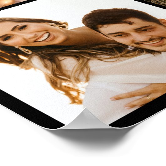 Creëer Uw eigen 3 Fotocollage Poster (Hoek)