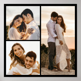Creëer Uw eigen 3 Fotocollage Poster