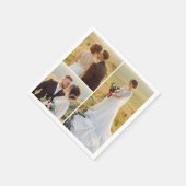 Creëer Uw eigen 3 Fotocollage Servet (Hoek)