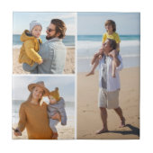 Creëer Uw eigen 3 Fotocollage Tegeltje (Voorkant)