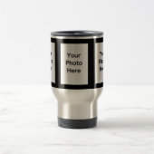 Creëer Uw eigen 3-foto's uploaden reismuis Reisbeker (Center)