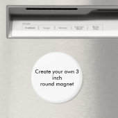 Creëer uw eigen 3-inch ronde magneet (Insitu (Vaatwasser))