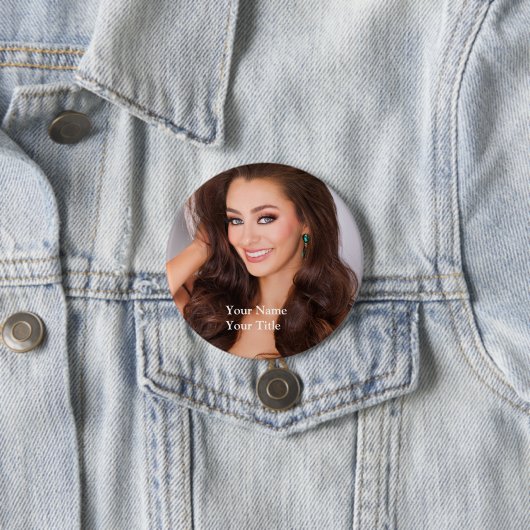 Creëer uw eigen 3-inch ventilatorbrieknop! ronde button 7,6 cm (In situ)