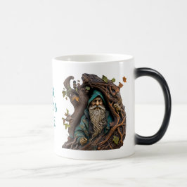 Creëer Uw eigen 3D Faux Bois Carved Tree Wizard Magische Mok