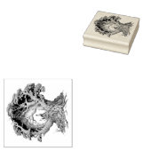 Creëer Uw eigen 3D Faux Bois Fairy Tree House Rubberstempel (Gestempeld)