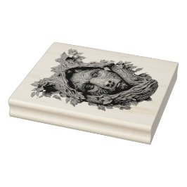 Creëer Uw Eigen 3D Faux Bois Gesneden Houten Beer Rubberstempel