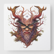 Creëer Uw Eigen 3D Faux Bois Gesneden Houten Faun