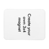 Creëer uw eigen 3x4-inch magneet (Horizontaal)