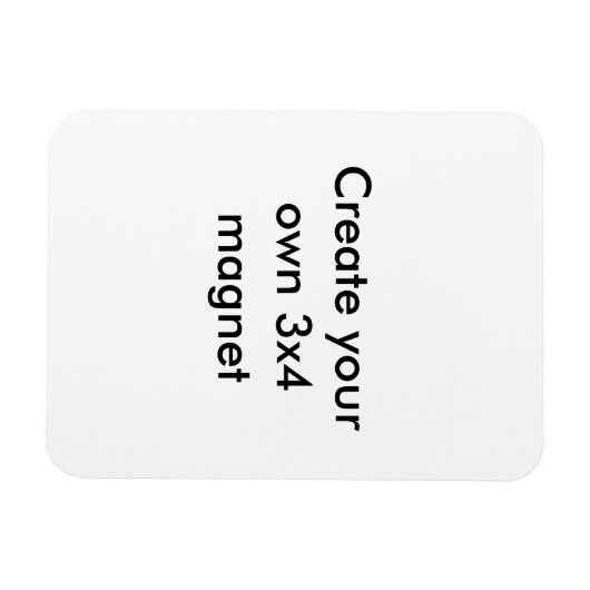 Creëer uw eigen 3x4-inch magneet (Horizontaal)