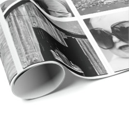 Creëer-Uw-Eigen 42-Foto-Collage Gift Wrap Cadeaupapier