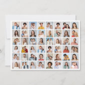 Creëer Uw Eigen 48 Fotocollage Groet Kaart (Voorkant)