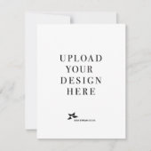 Creëer Uw eigen 4.25x5.5 Portretuitnodiging (Voorkant)