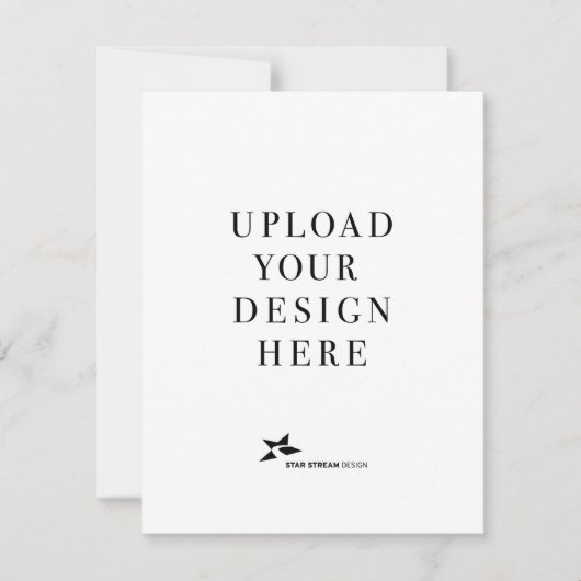 Creëer Uw eigen 4.25x5.5 Portretuitnodiging (Voorkant)