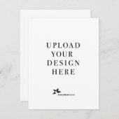 Creëer Uw eigen 4.25x5.5 Portretuitnodiging (Voorkant / Achterkant)