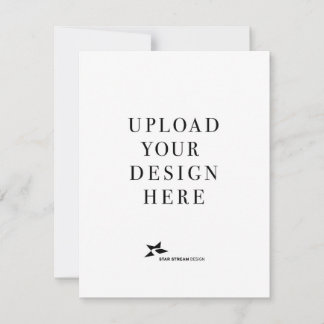 Creëer Uw eigen 4.25x5.5 Portretuitnodiging