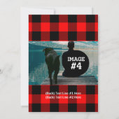 Creëer Uw eigen 4 Afbeeldingen 12 Lijnen van de Te Kaart (Achterkant)