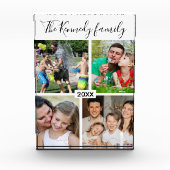 Creëer Uw Eigen 4 Familie Afbeeldingen Collage Gif Fotoblokken (Voorkant)